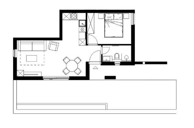 Villa Magna Luxury Apartments Murter Rom bilde