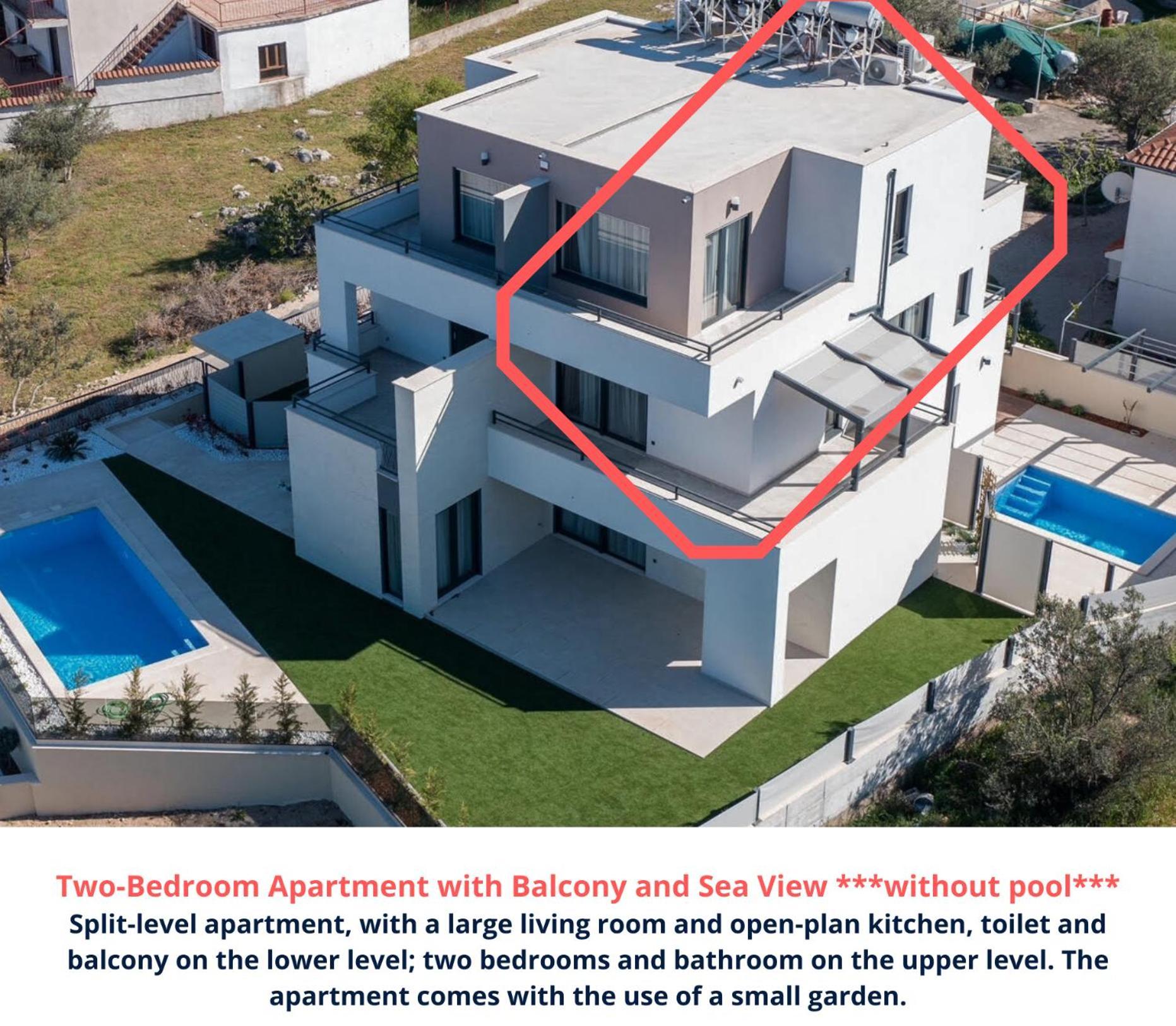 Villa Magna Luxury Apartments Murter Eksteriør bilde