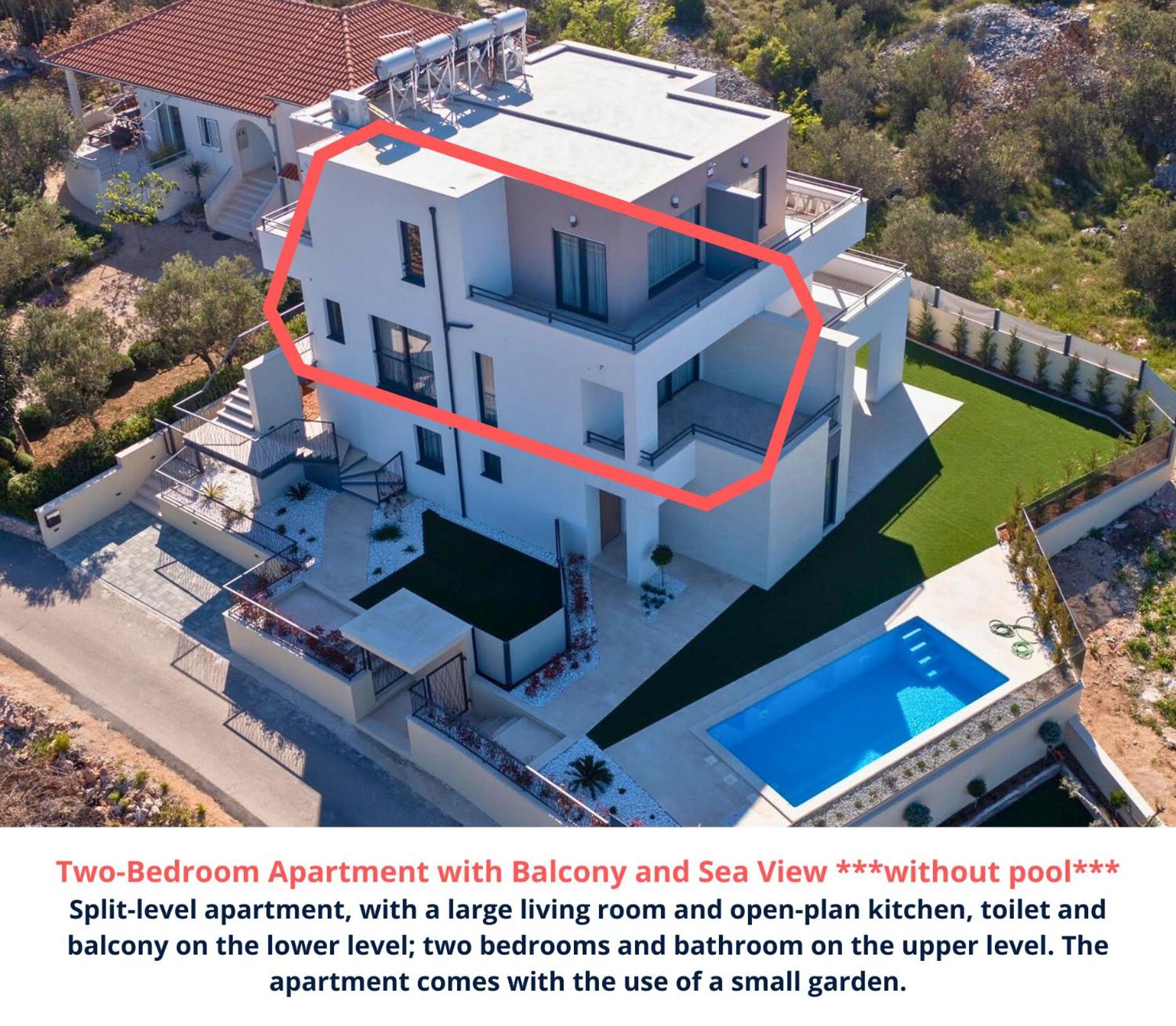 Villa Magna Luxury Apartments Murter Eksteriør bilde